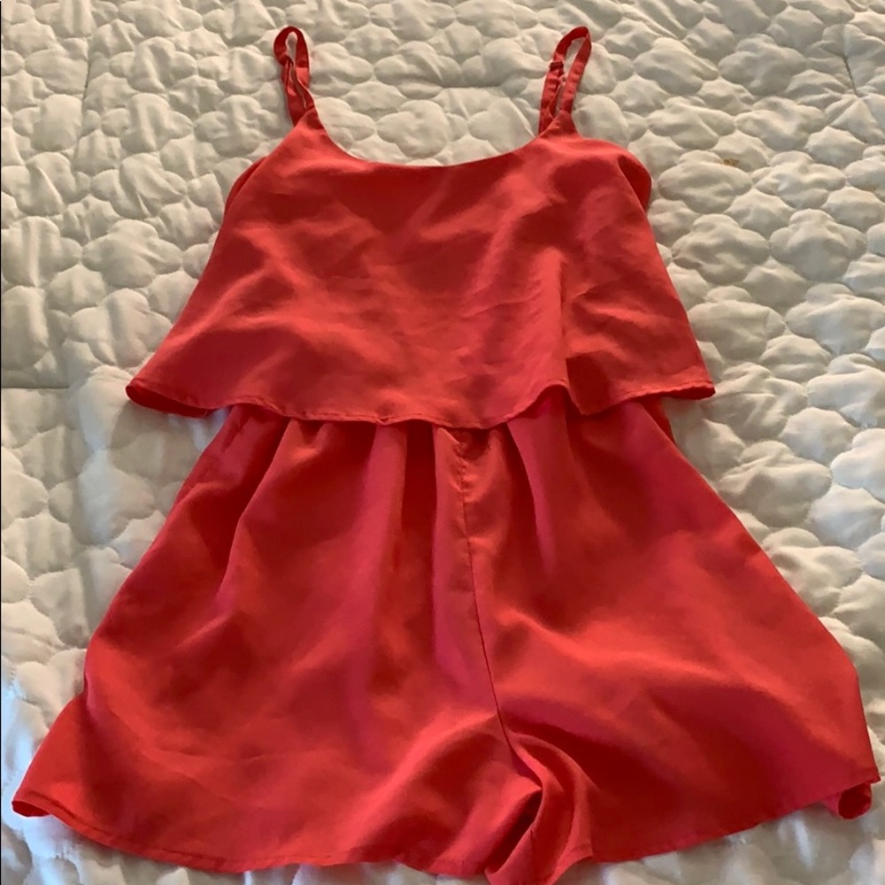 Pink romper